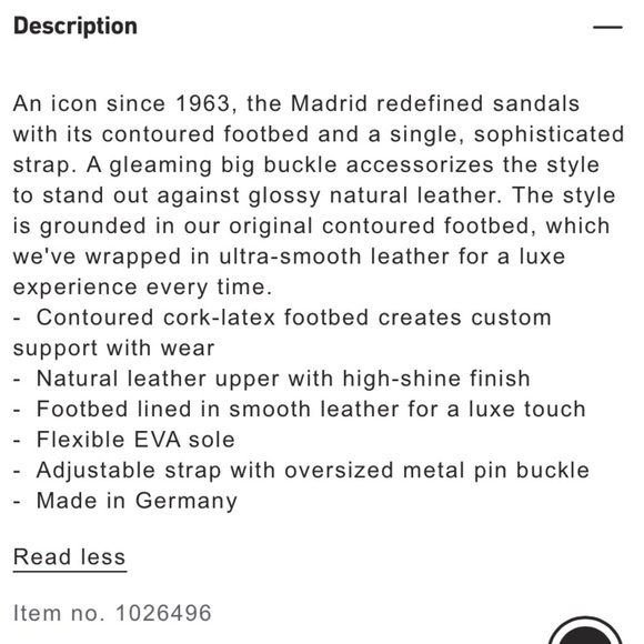 NEW Birkenstock Madrid Big Buckle Patent Leather Sandals Slip High Shine Beige - Picture 7 of 7